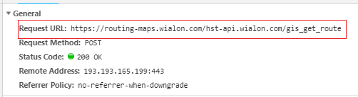 Help with request in routing-maps